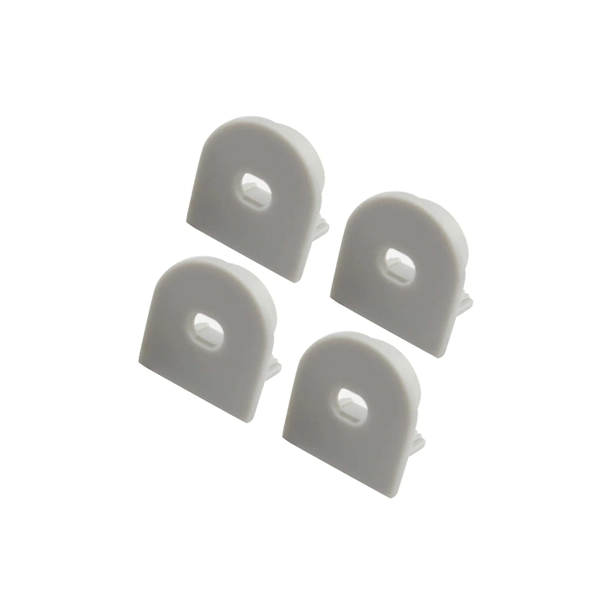 DA930097  Lin 2020S, (4 pcs) Endcap With Hole For DA900027 & DA900028 20x20mm